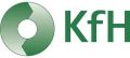 green circle with green lettering KfH
